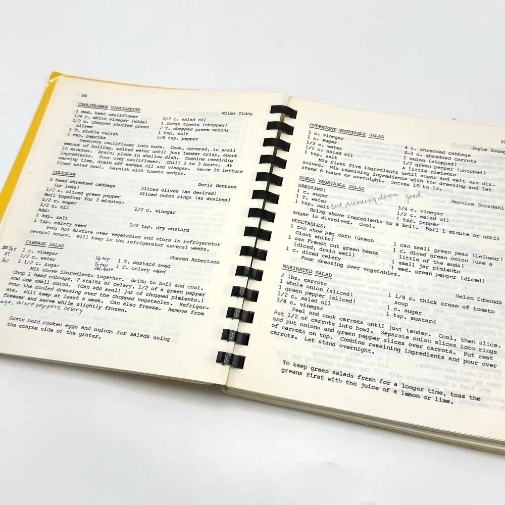 Vintage 1980s Helena Montana Lutheran Church Cookbook Recipes Bless This Food